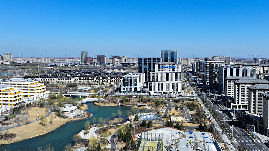 图为雄安新区中关村科技园。齐鑫摄