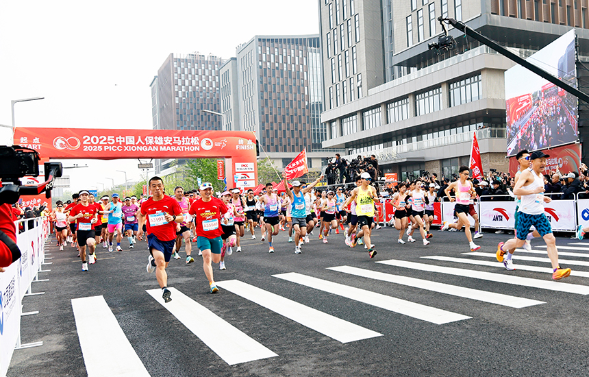 圆满落幕！2025雄安马拉松精彩瞬间