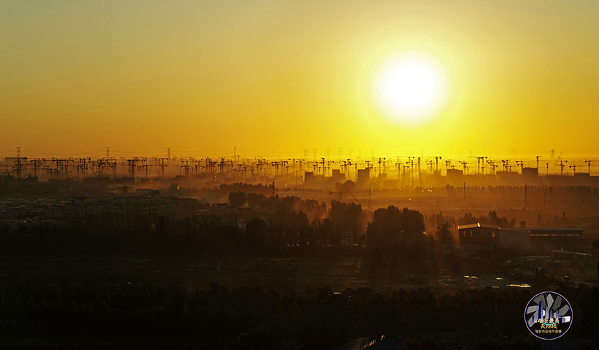 建设中的雄安新区。雷声摄