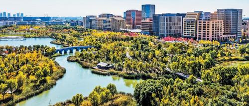 2025年11月27日拍摄的雄安容东片区。（本报资料片）李达摄