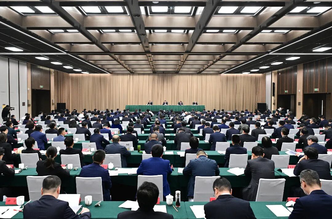  雄安新区召开工作会议。王伟倩摄