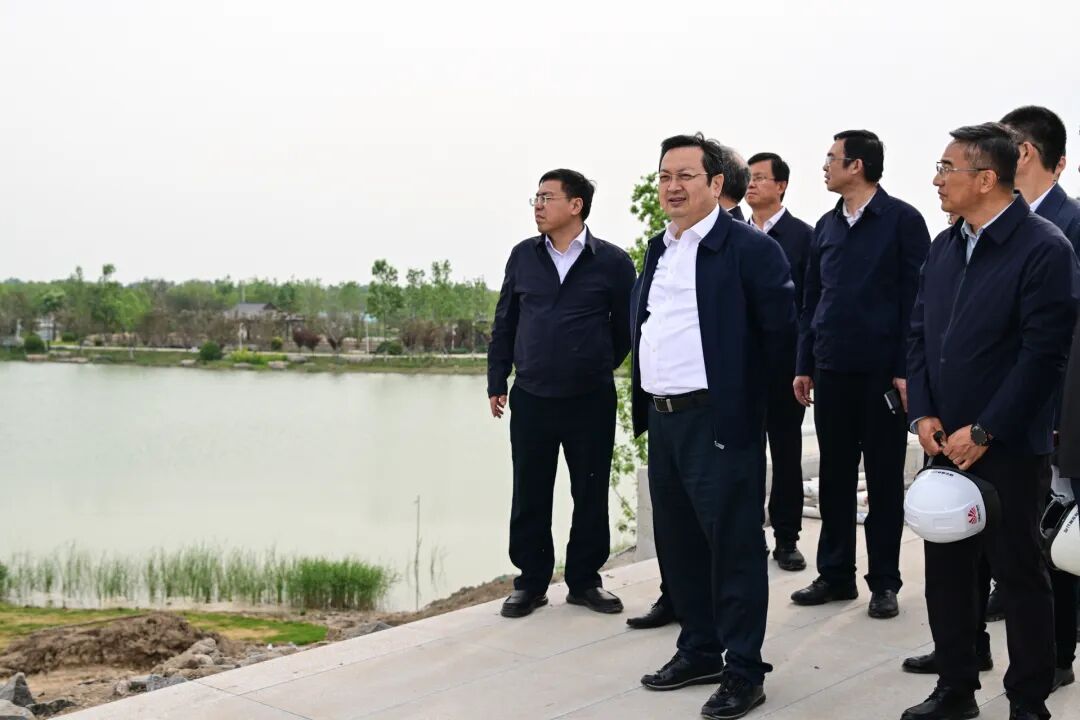 张国华调研雄安新区农业科技发展、重点项目建设运营和安全生产工作。王伟倩摄
