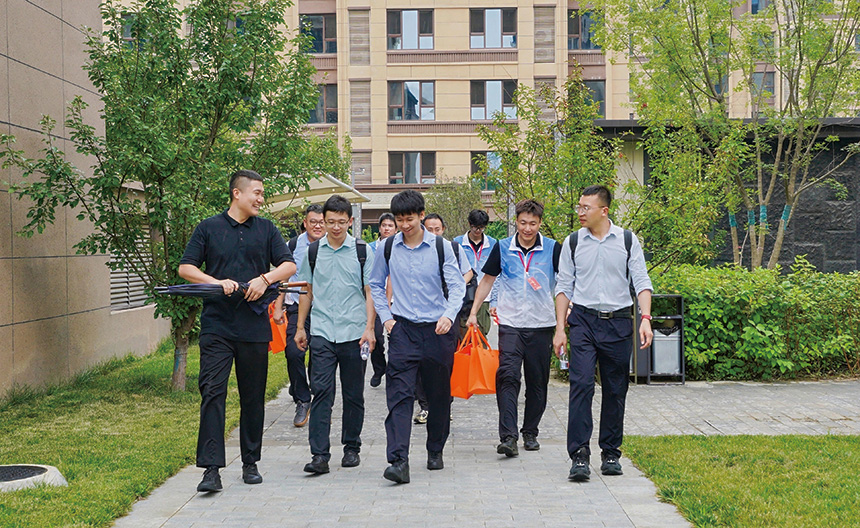 中国华能疏解员工入住雄安新区安居保障房。中国华能供图